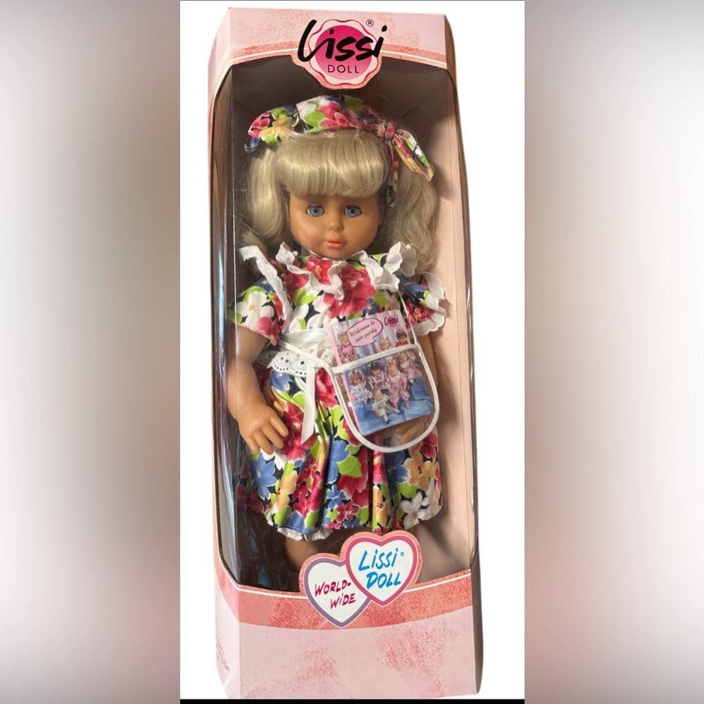 NIB  Unique Lissi Doll "Becky” Doll 20" . Birthday Girls Series